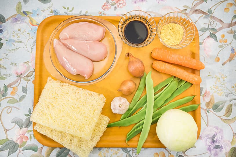 Pancit noodle ingredients