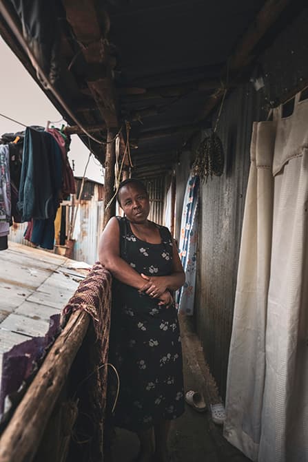 Dorcas facing COVID-19 in Kibera