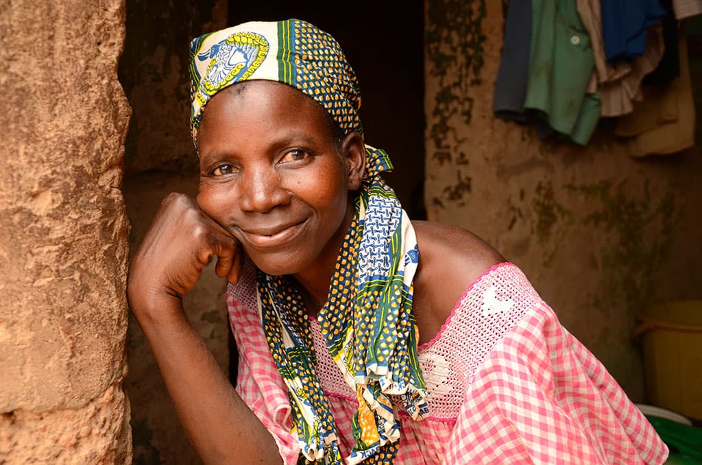 Mother in Burkina Faso
