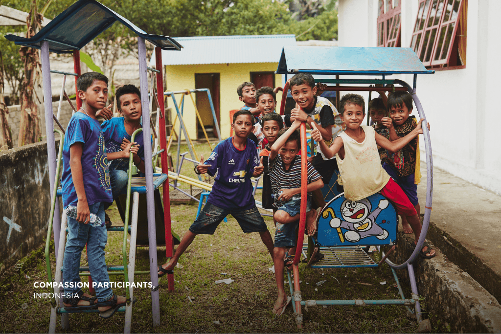 Compassion participants in Indonesia