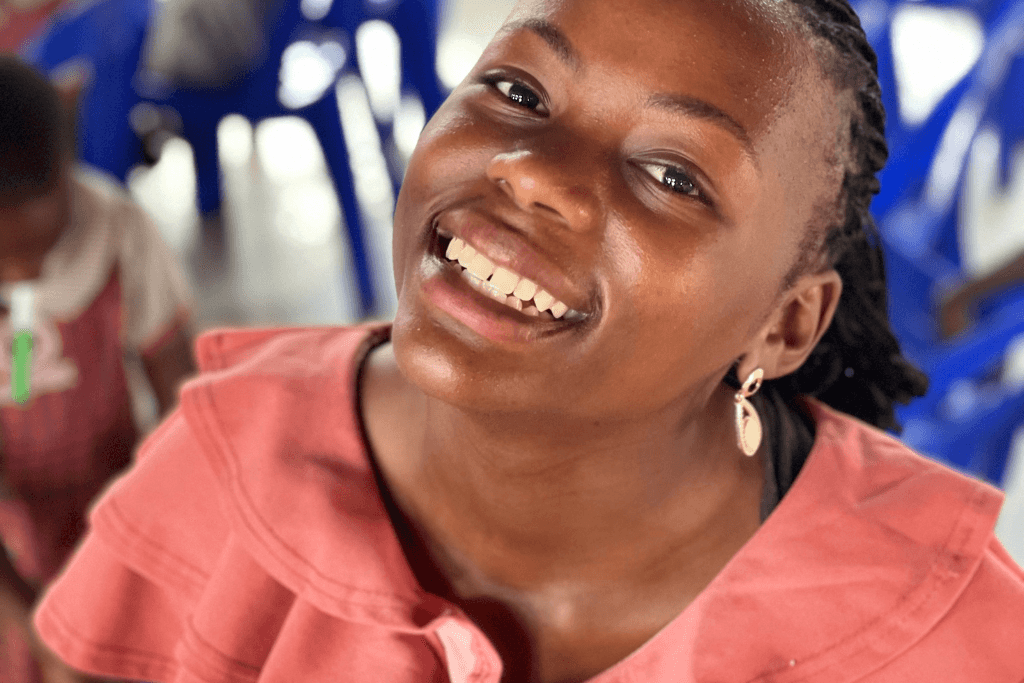 Milly at her local church