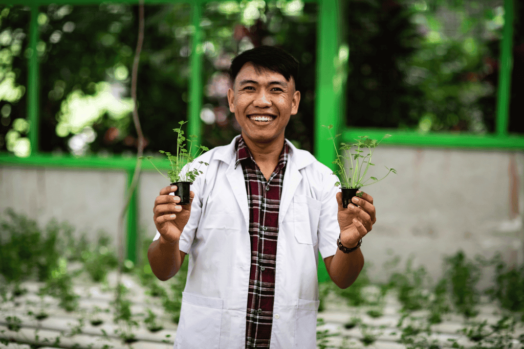 Frizky is an environmental innovator in Indonesia