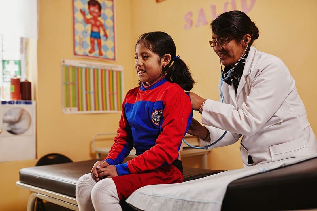 Health check in Bolivia