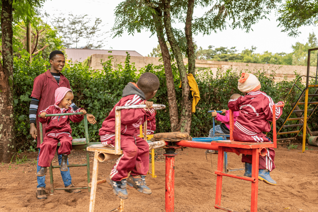 Emmanuel with children