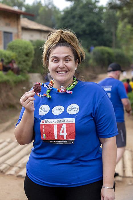 Jenna Compassion Challenges runner