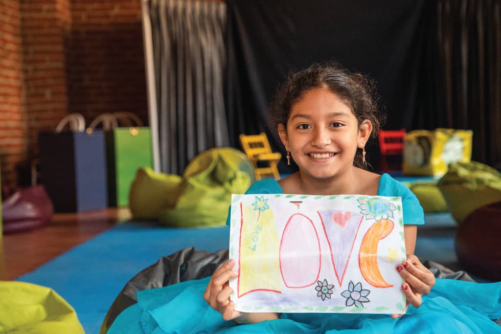 girl with love poster