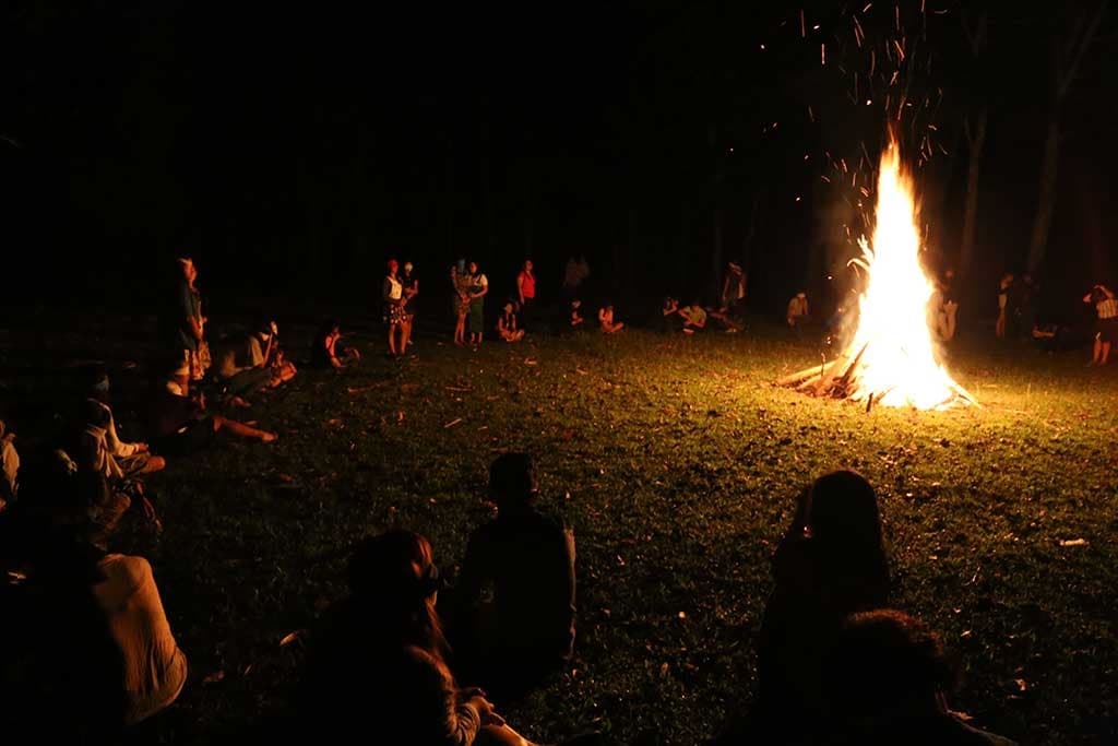 Bonfire in Philippines