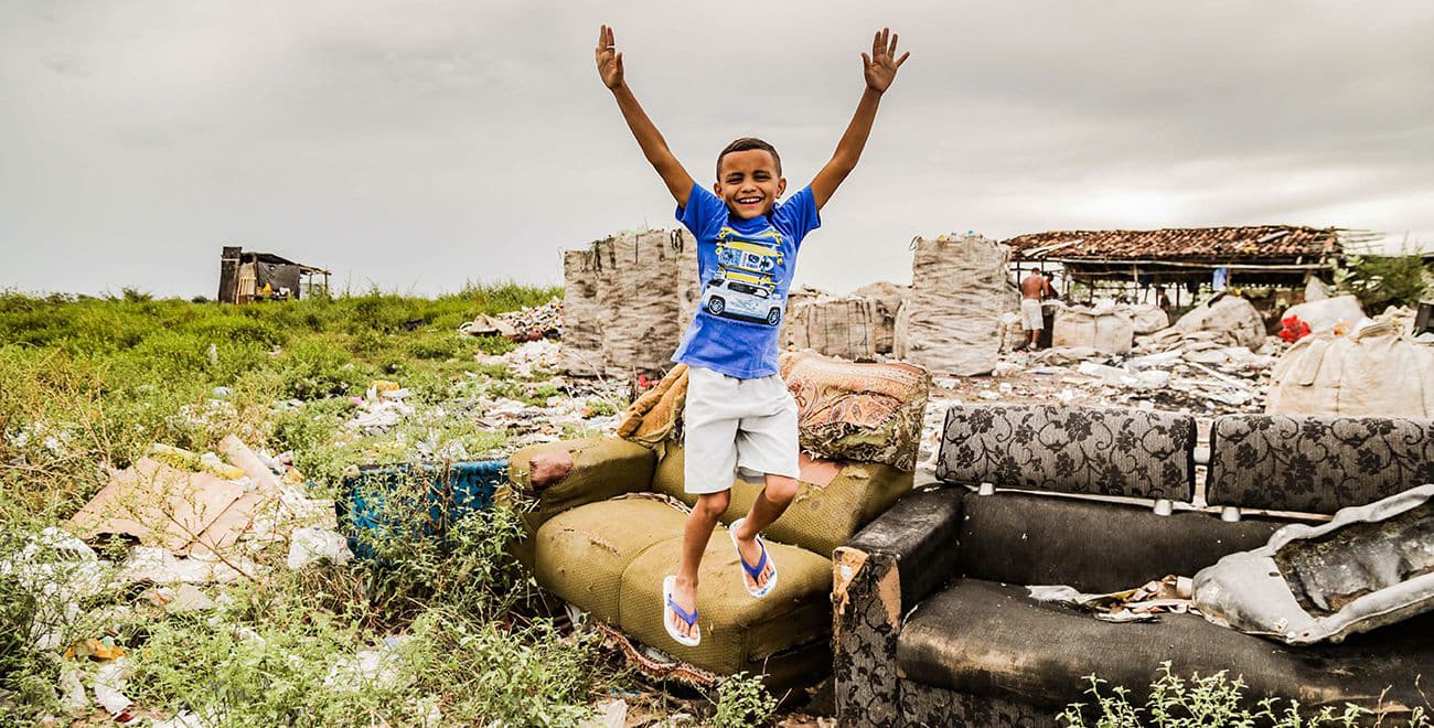 Hope after rubbish dump