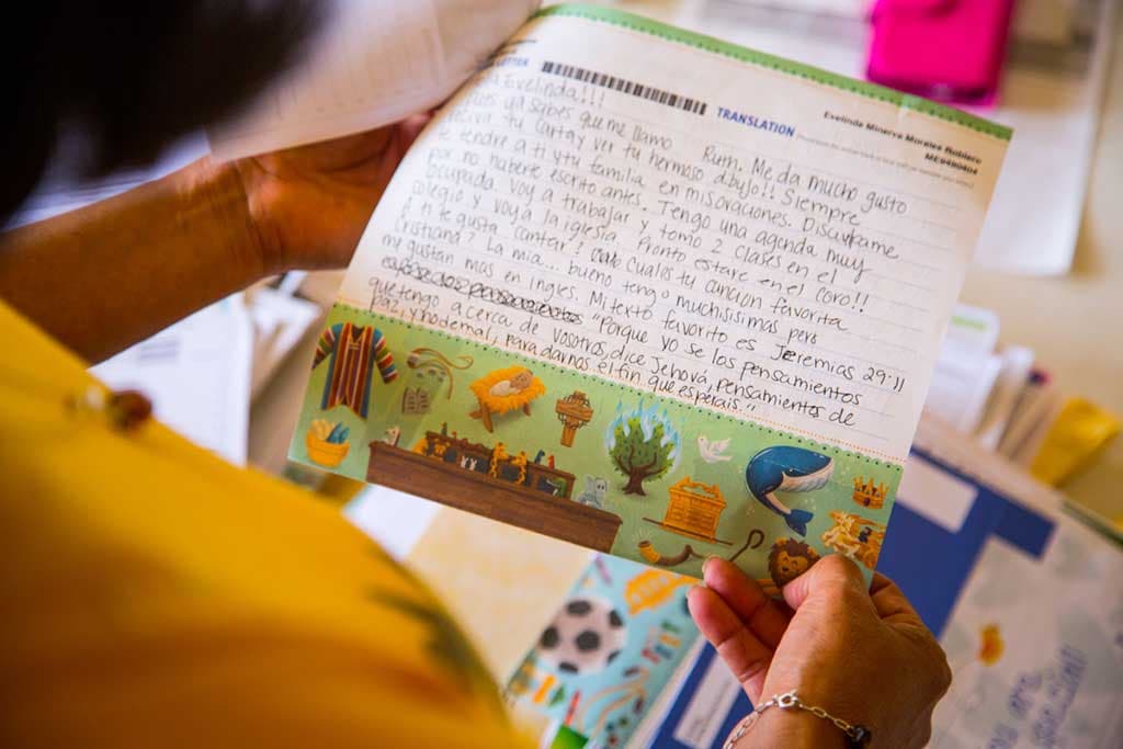 Compassion sponsor letter