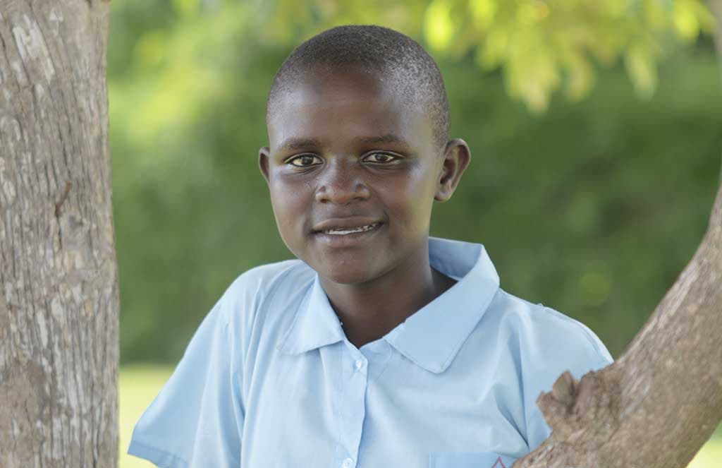 Sponsored child Margaret smiling