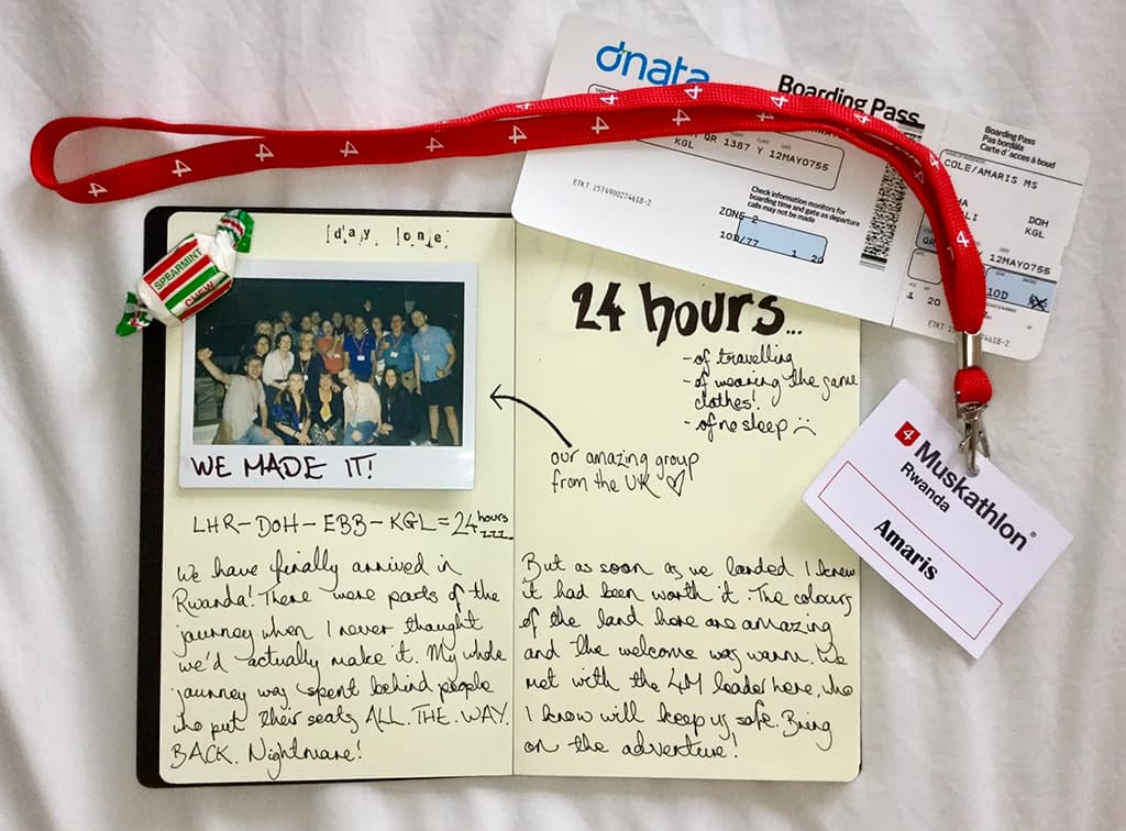 marathon diary day 1