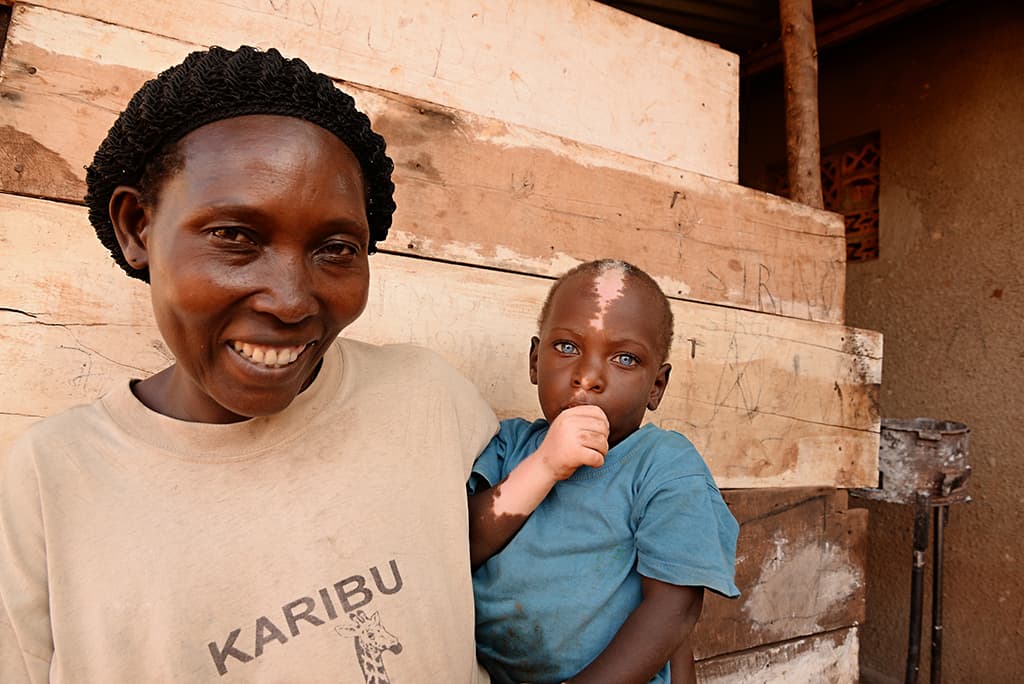 The blue eyed baby no longer abandoned