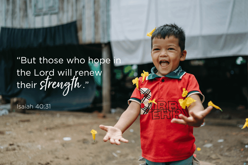 Scripture to encourage this Lent Isaiah 40:31