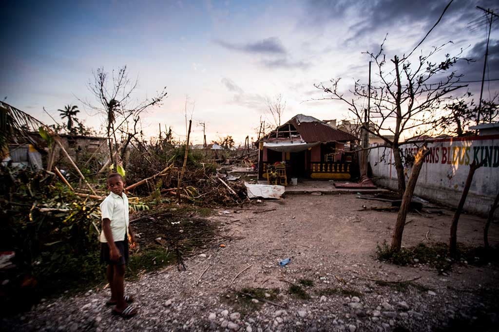 Les Ceyes Hurricane Matthew