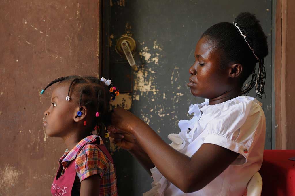 Hair braiding