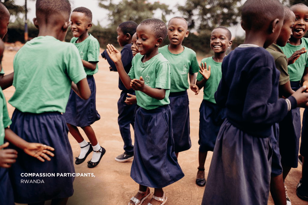 Compassion participants in Rwanda