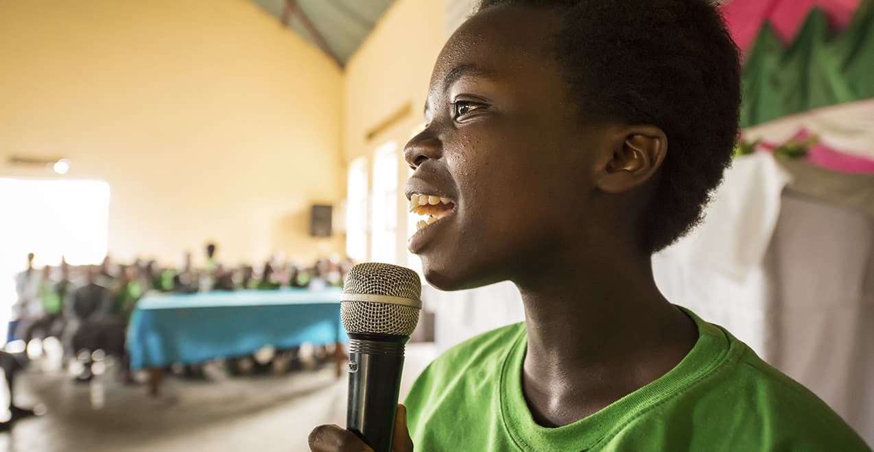 Speak up feature