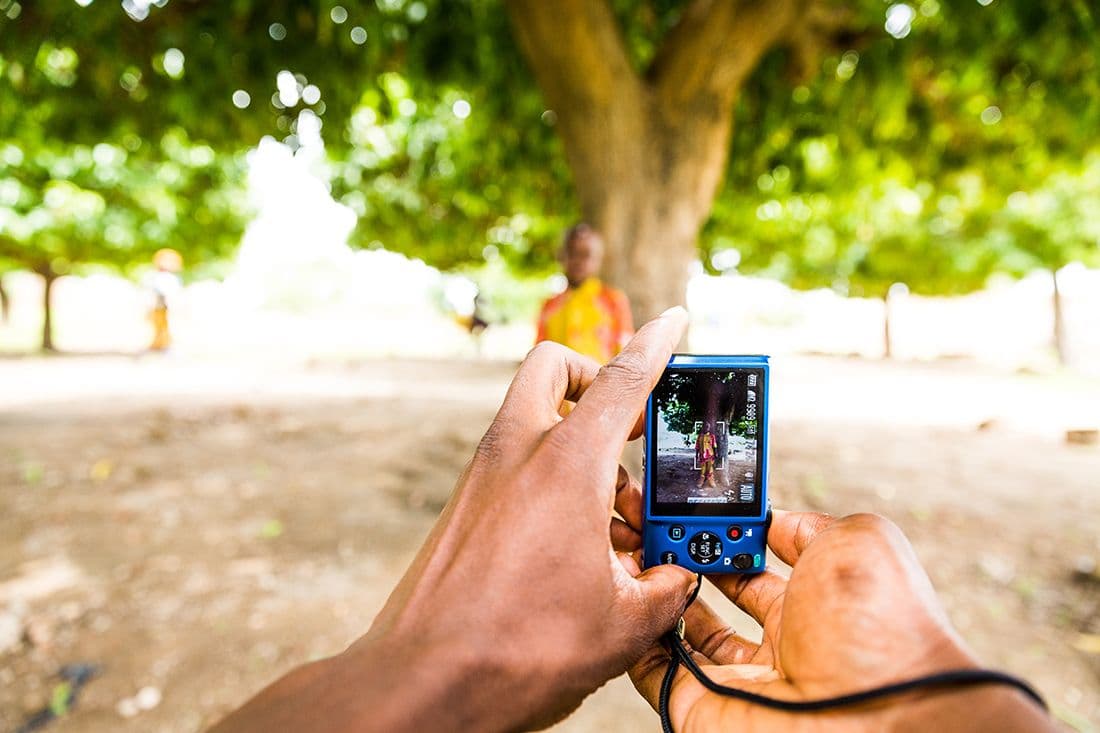 Photo day at the project