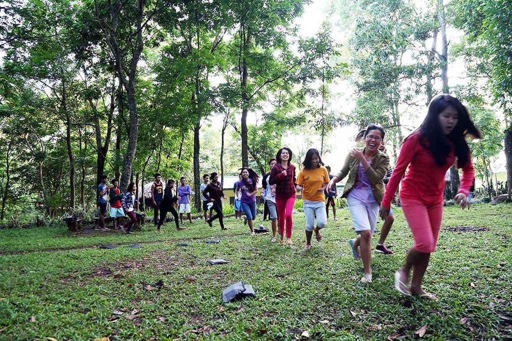 Youth camp in Philippines