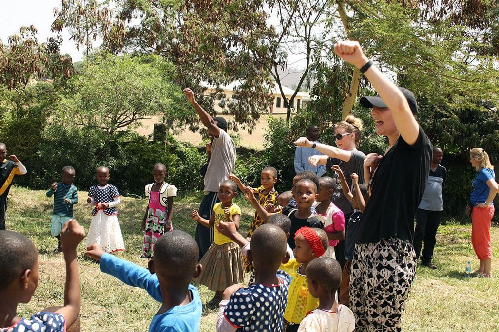 visiting charity project Kilimanjaro