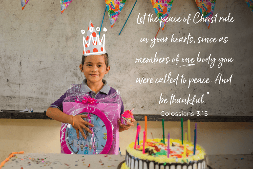 Birthday scriptures