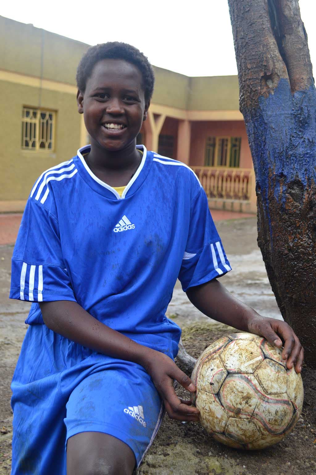 Aspiring footballer
