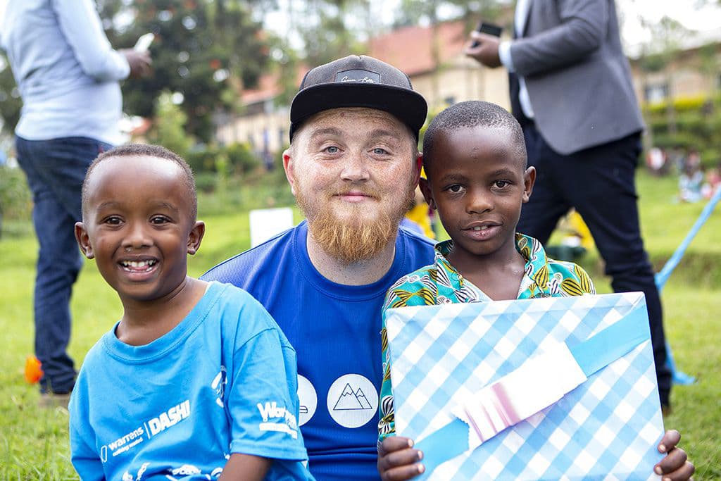 Challenges Danny meeting sponsored child