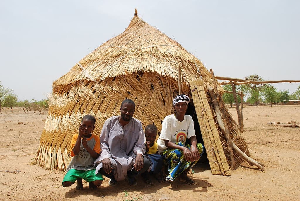 Houses in Burkina Faso