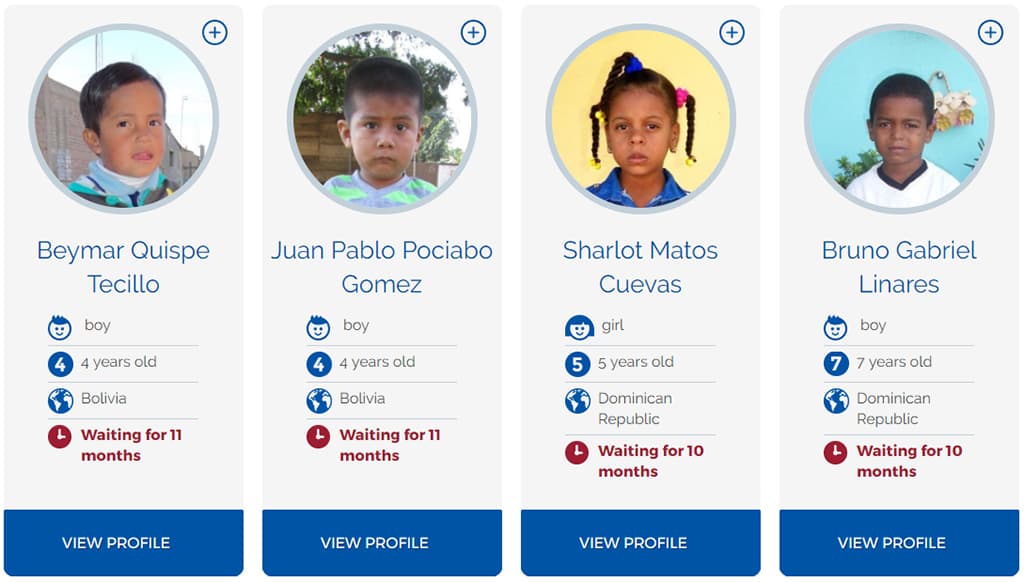 how to choose a sponsored child