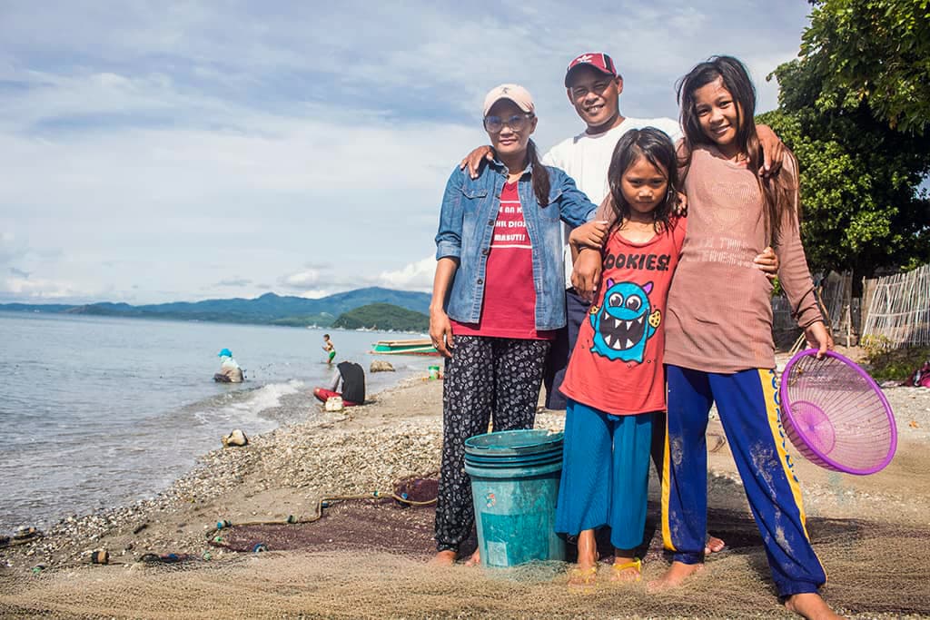 Ariane and family the Philippines