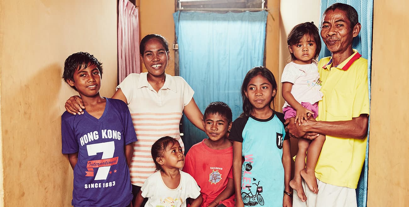 How does sponsorship help a childs family