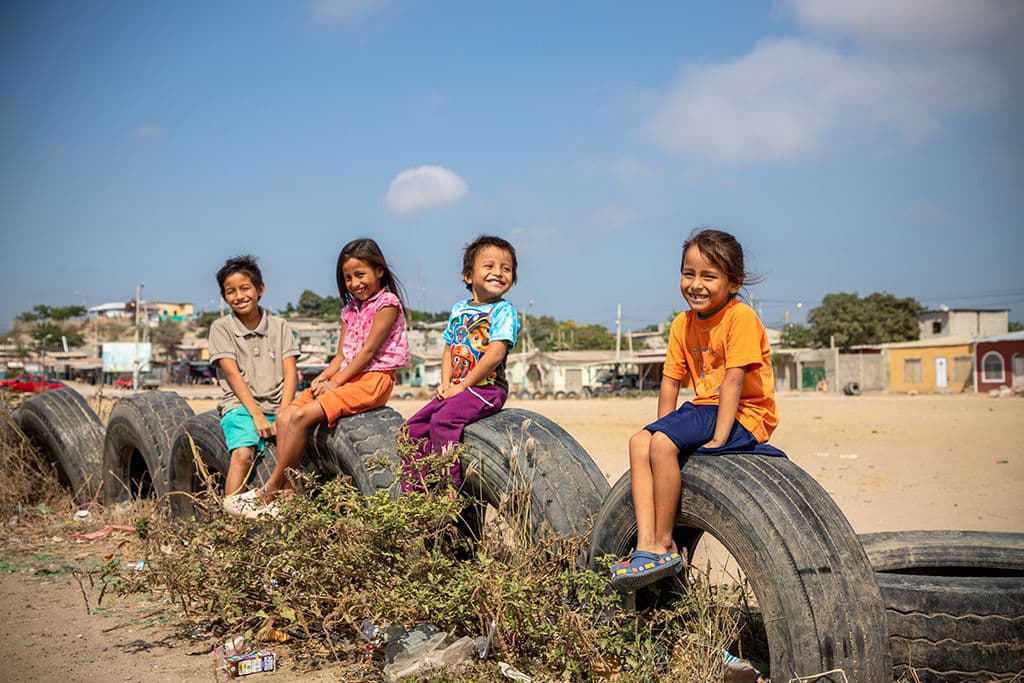 children in Ecuador