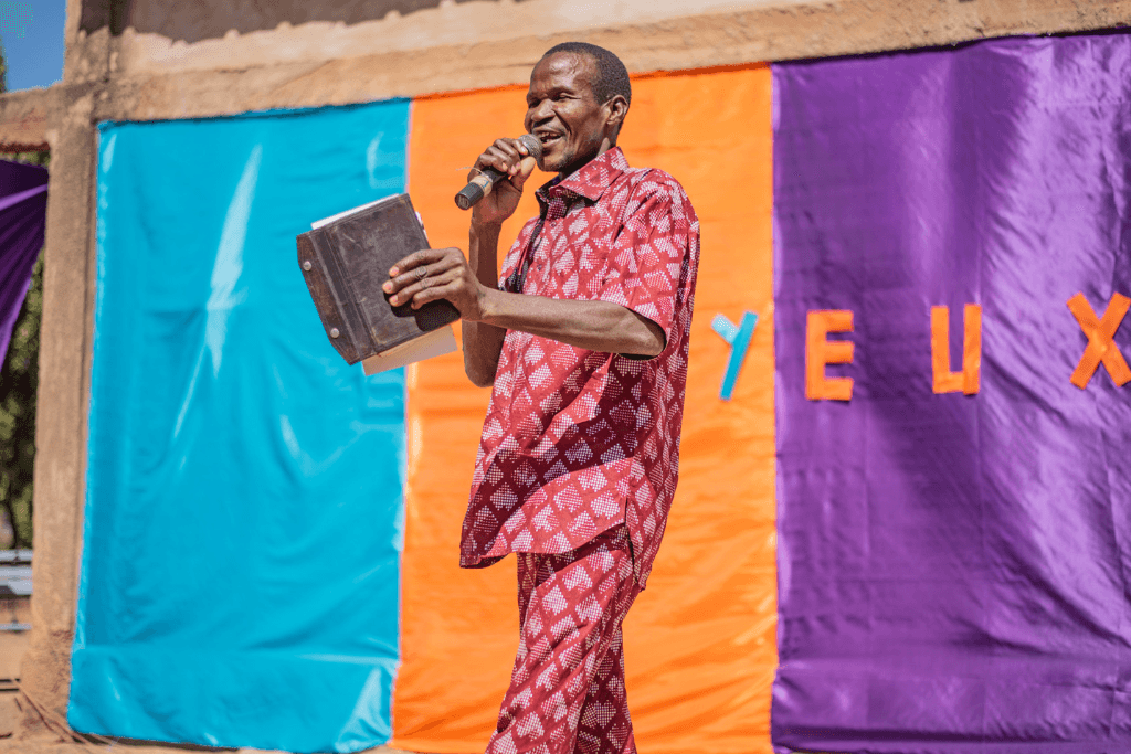 Pastor Barthelemy says, ‘We share the love of God and Jesus’ story.’