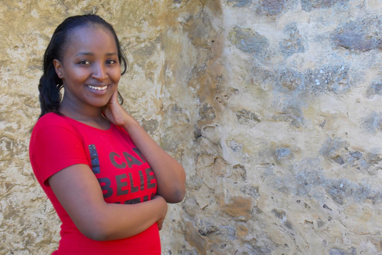 Compassion graduate Damaris