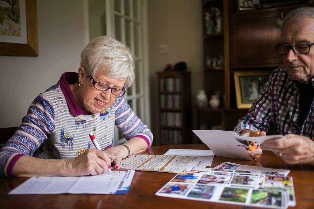 Writing to sponsored children