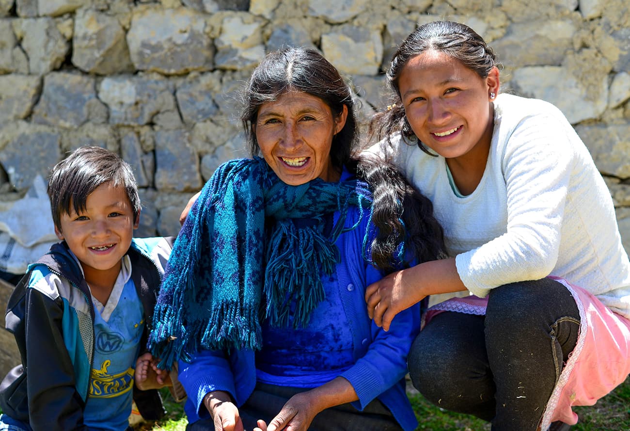 Family from Peru