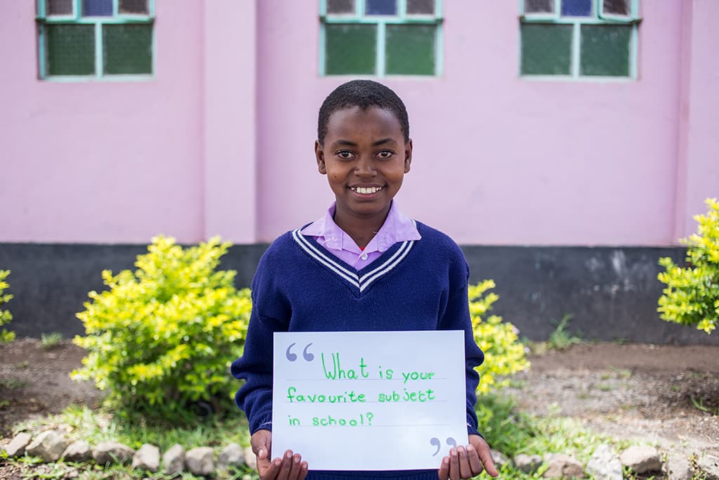 Tanzania kids interview