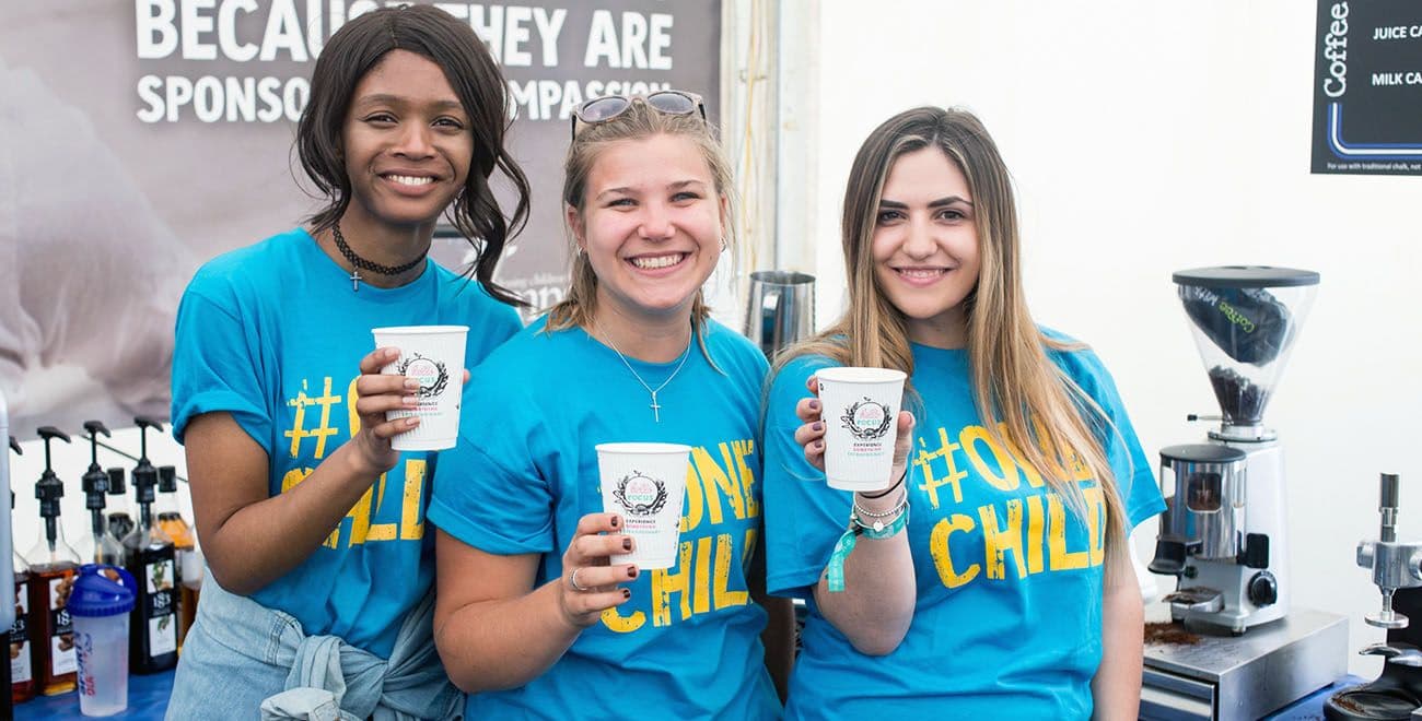 Volunteer for five minutes