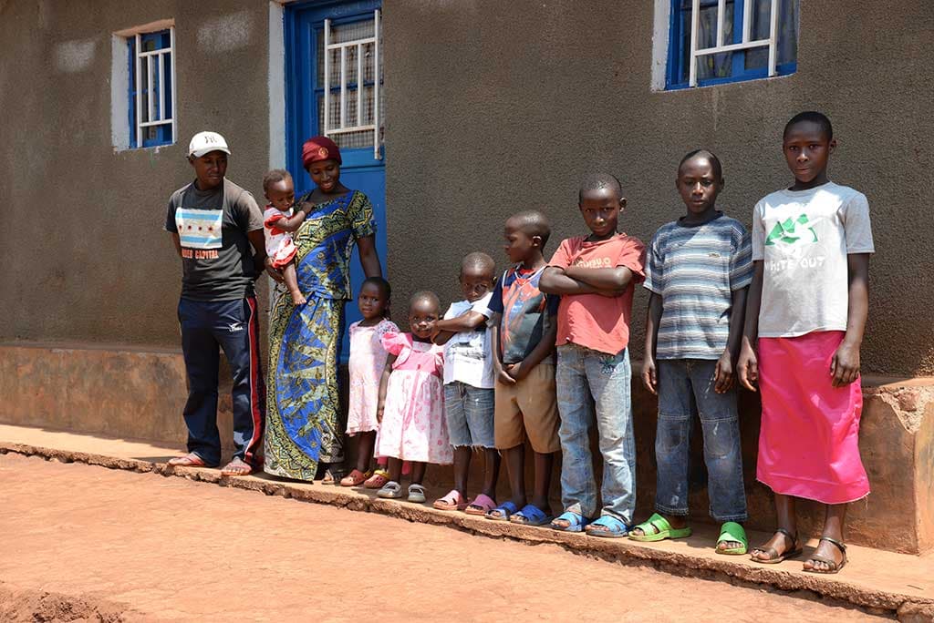 Rwandan family