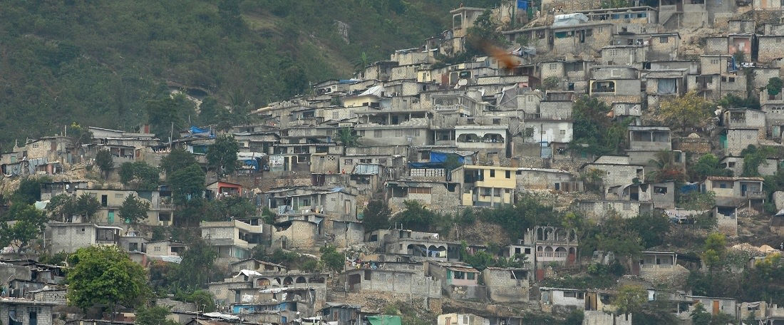 Haiti hillside
