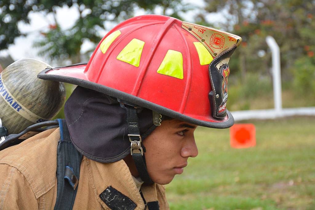Fireman in Honduras