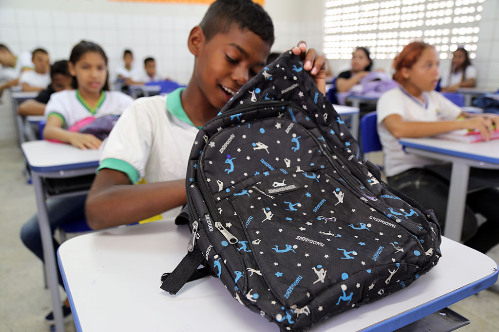 School bag in Brazil