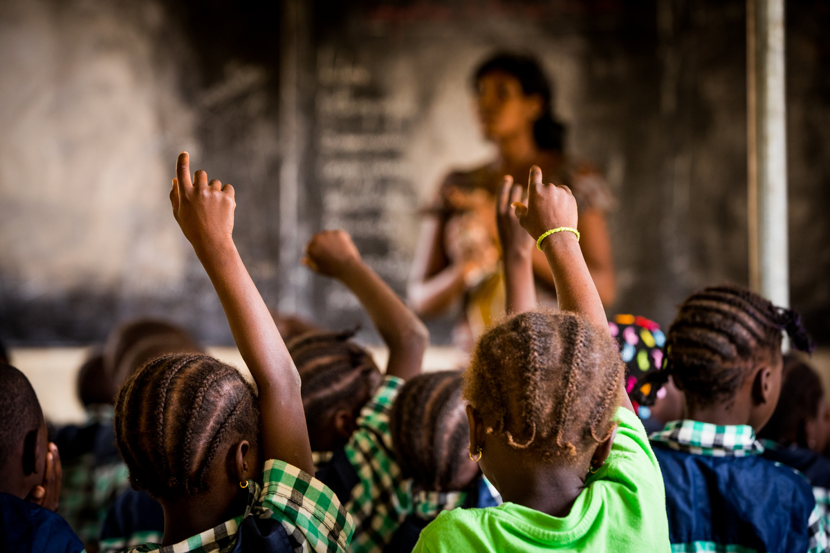Classroom in Burkina Faso