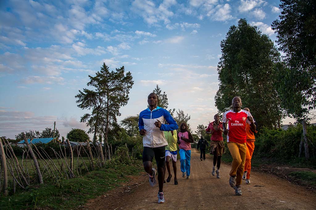 Running in Kenya