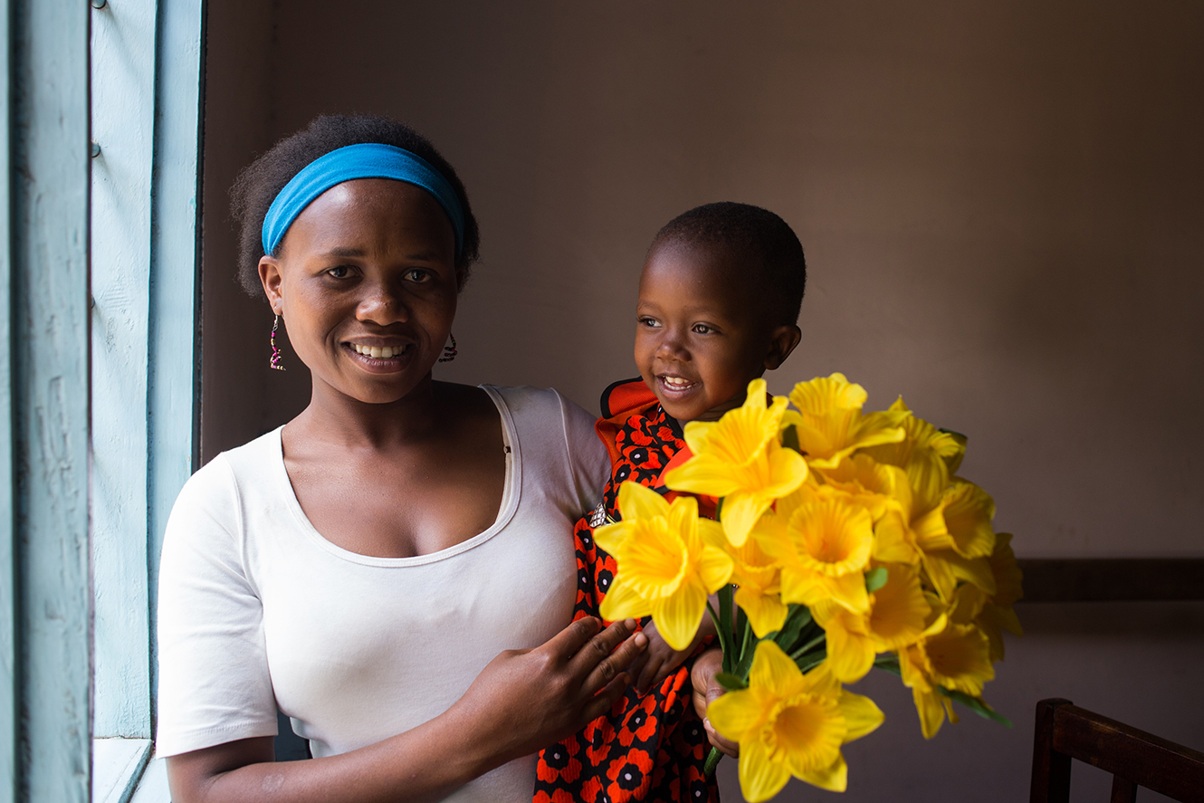 Mothers are brought together by the local church to share skills, advice and encouragement.