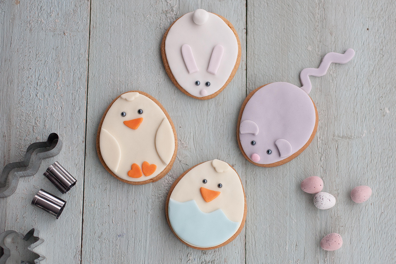 Finished Easter biscuits