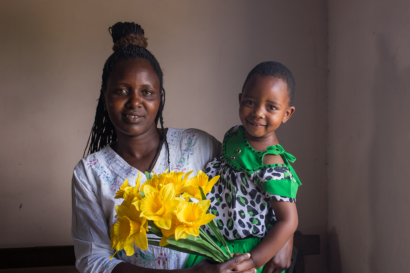 At Compassion, we want to champion the role of women. Your support enables mothers to provide for their families.