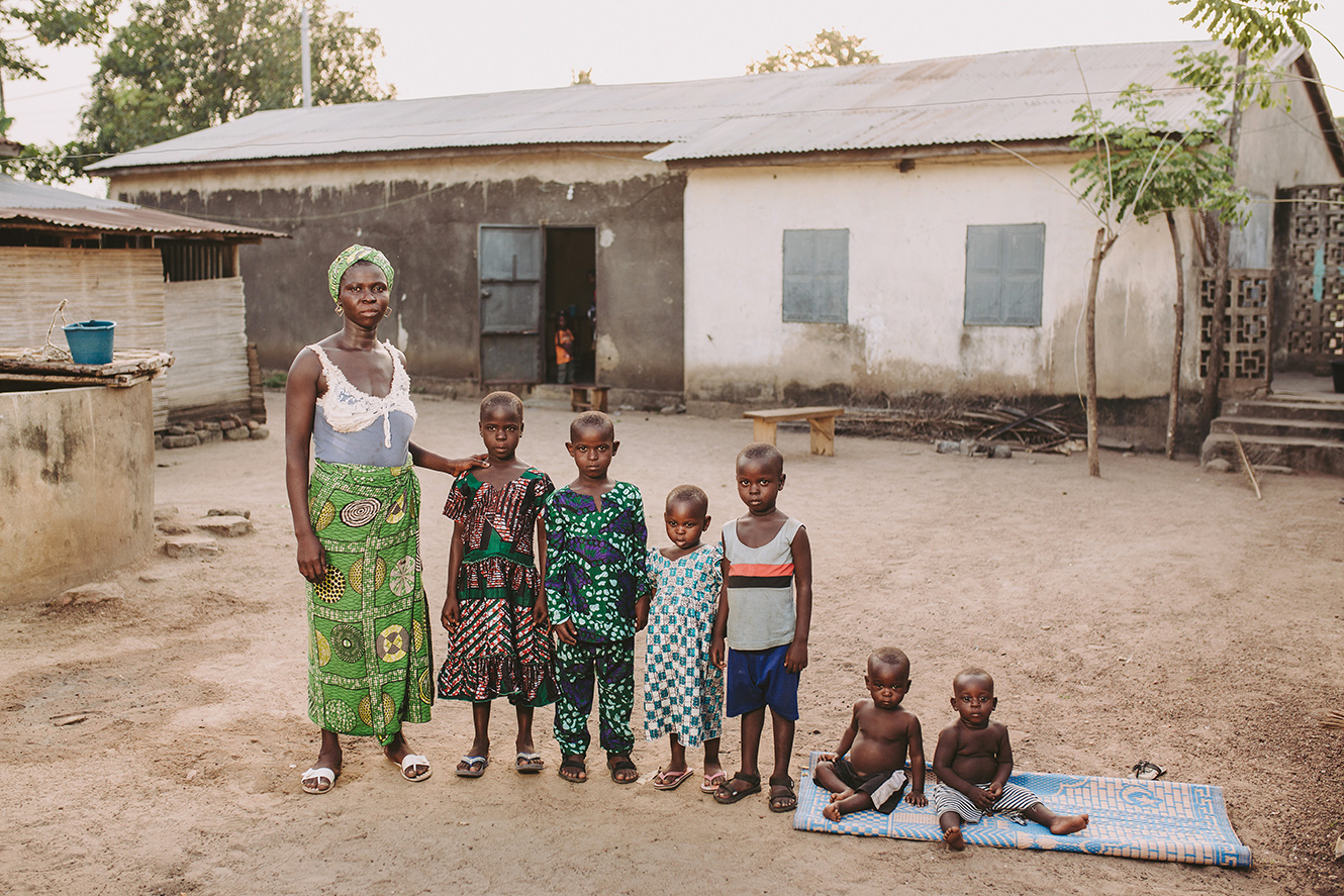 Family in Togo