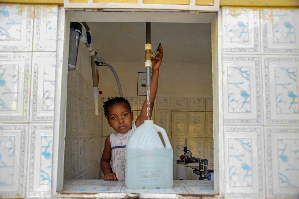 safe water in Haiti