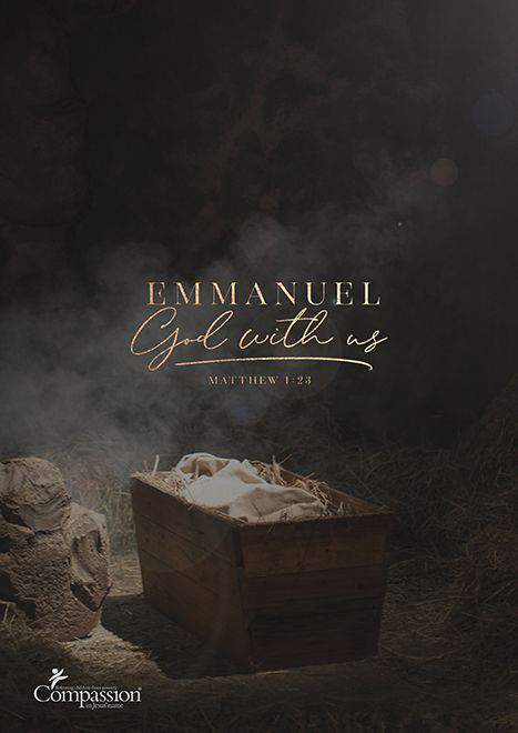 Christmas Bible verse Emmanuel